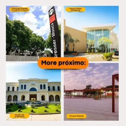 ALTO DA MOOCA | ESCOLHA COMO QUER MORAR | 2 DORM