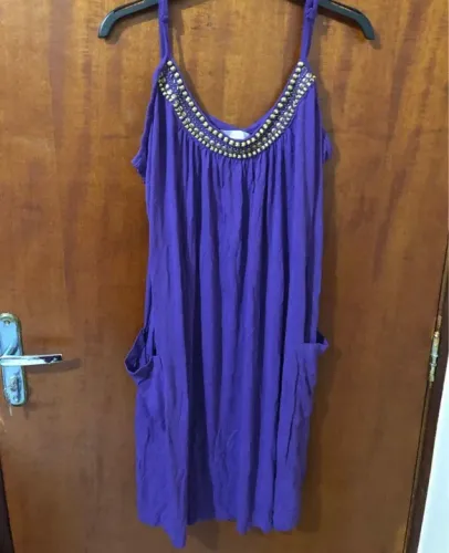 Vestido grande roxo