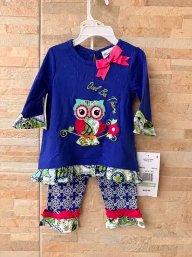 Conjunto infantil importado duas peças 18 meses
