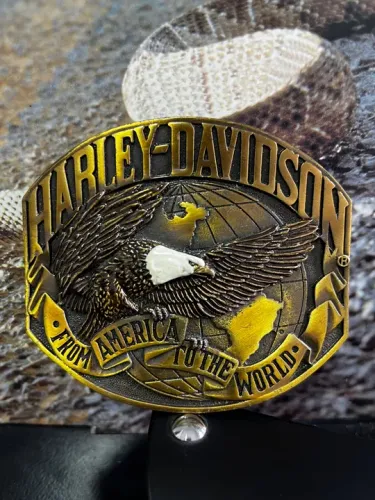 Fivela Harley Davidson original rara