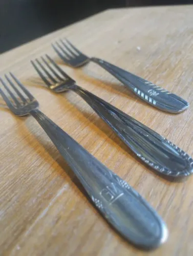 Lotes flexível de talheres em inox para sobremesa - escolha seu mix