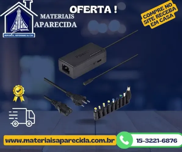 Fonte Carregador Notebook Universal LE-2562