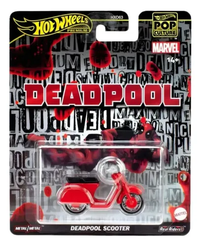 Hot Wheels Pop Culture - Deadpool Scooter