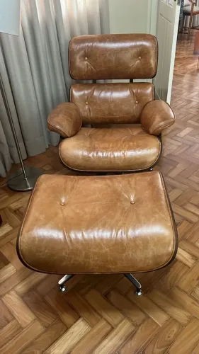 POLTRONA E PUFF CHARLES EAMES