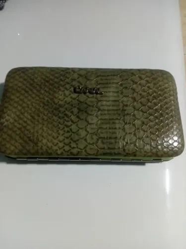 Bolsa com textura elegante