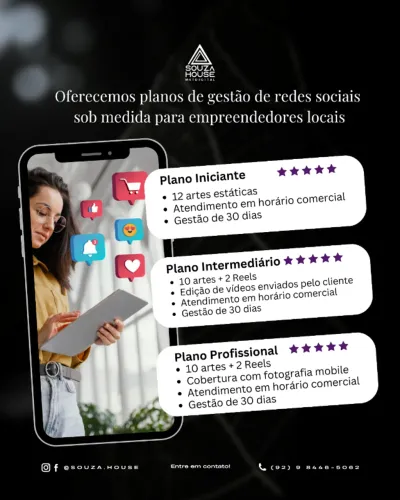 Gestão de Redes Sociais em Manaus | Marketing Digital Completo
