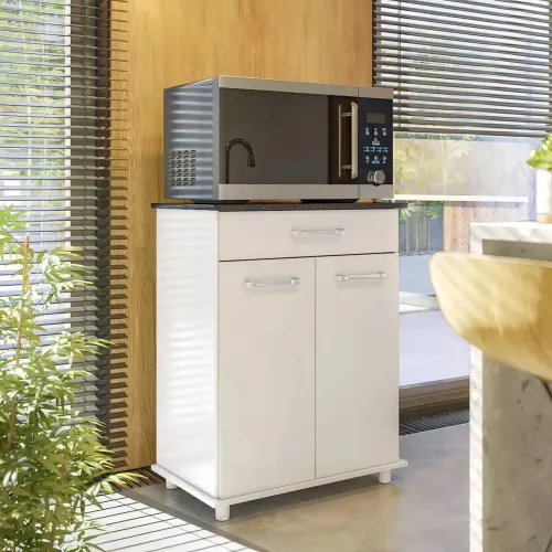 Balcão de Cozinha 2 Portas e 1 Gaveta - Oferta Imperdível