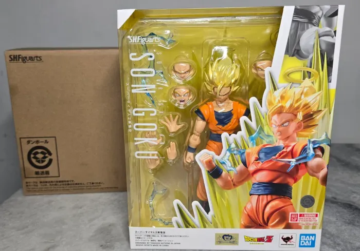 Goku ssj2 shfiguarts edição limitada lacrado bandai