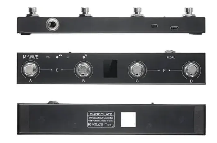 Controlador MIDI Wireless M-VAVE CHOCOLATE