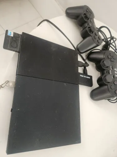 Playstation 2 slin com Pen-drive com vários jogos