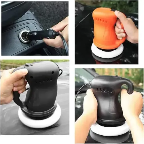 Politriz Lixadeira Automotiva Maquina Encerar Polir Polidora Carros Veicular 12V - Yeet