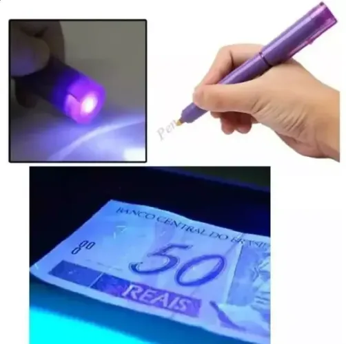 caneta detectora de nota falsa myc-02 tomate- roxo
