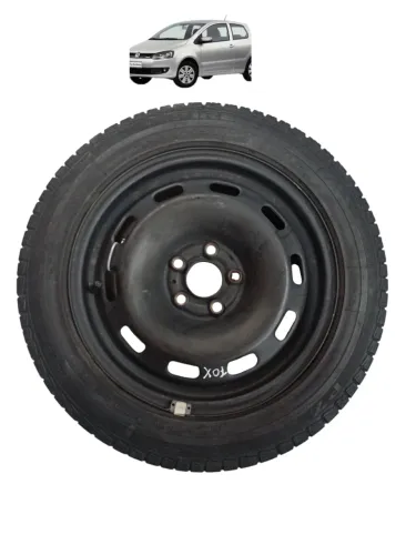 Roda Estepe Pneu 195/55r15 Volkswagen Fox