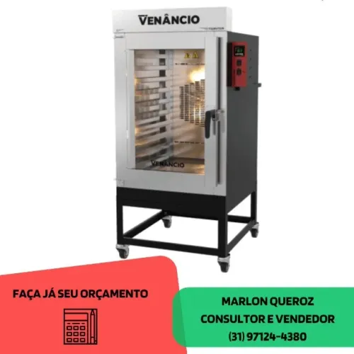 Forno Turbo 8 Esteiras Venâncio Elétrico 
