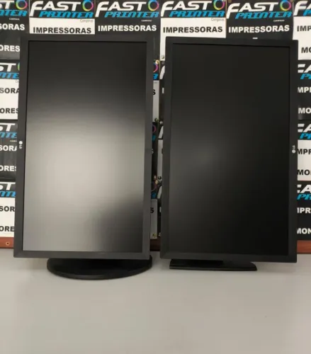 Monitor 22" vira na vertical e horizontal com regulagem de altura