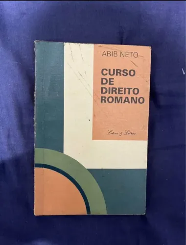Livro Curso de Direito Romano - Abib Neto