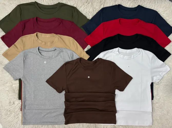 Camisas Canelada Americana Cores