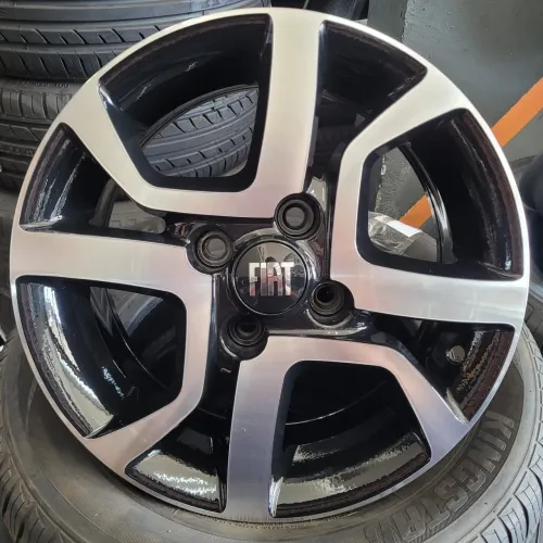 Jogo de rodas novas aro 14 4x98 Fiat Mobi Like