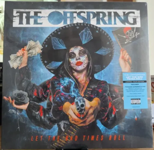 LP The Offspring - Let The Bad Times Roll (novo) Edição Limitada + disco bônus 7"