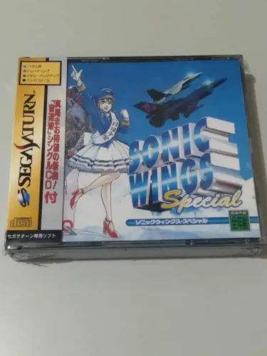 Sonic Wings Special prensado lacrado para sega saturn