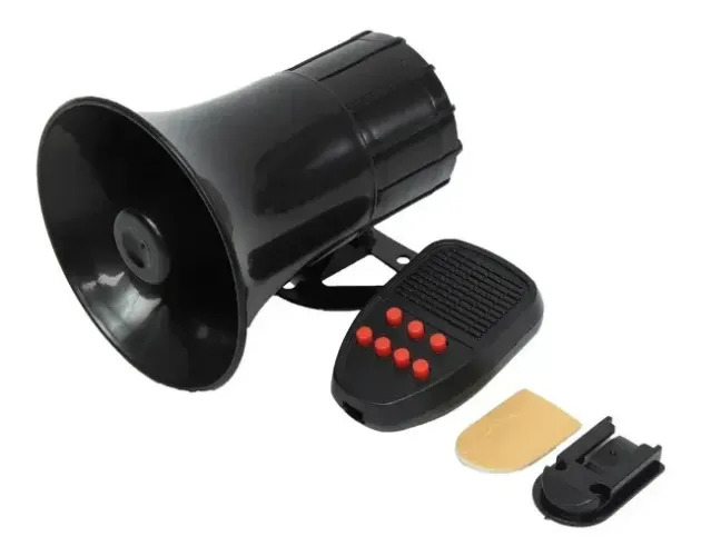 Sirene 12v 7 Tons Alarme Carro Moto