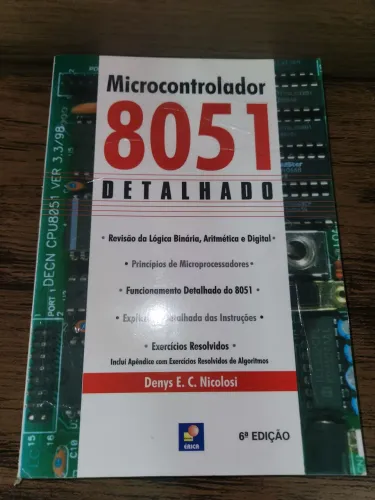 Livro Microcontrolador 8051 Detalhado - 6ª Edição