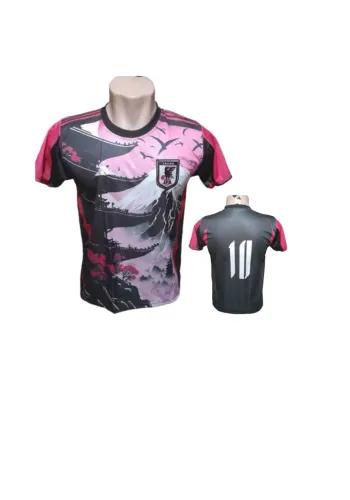 Camisa de Futebol Japão - Manga Curta - Unissex - Tamanho M