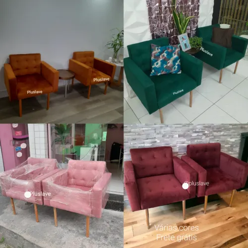 Poltrona VARIAS CORES FRETE GRÁTIS 