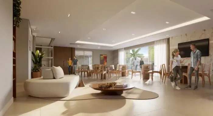 Apartamento com 2 suítes e 90,75m² no Campinas