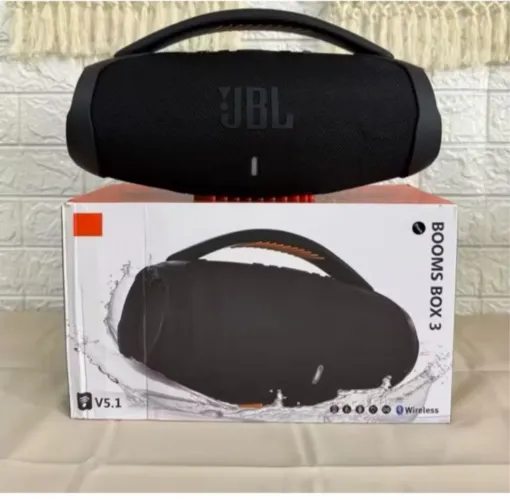 Caixa de som JBL no preço.