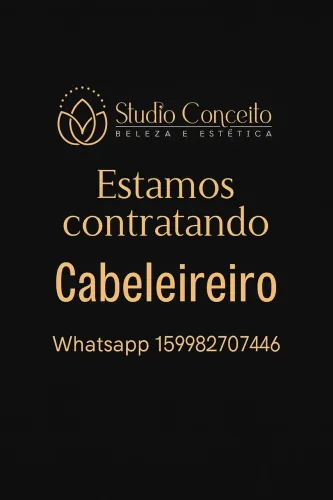 Preciso de Cabeleleiro com experiência 