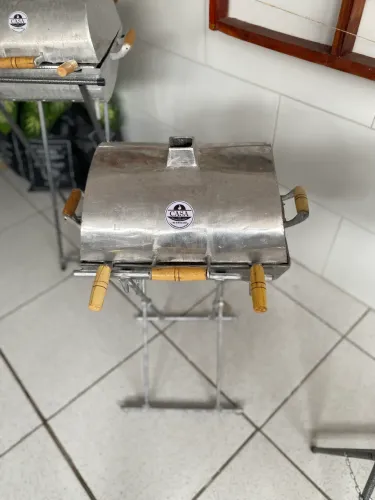 Churrasqueira Nova de Alumínio - Últimas Unidades