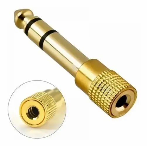 Adaptador P10 para P2 - R$: 25,00 CADA - NOVOS OK