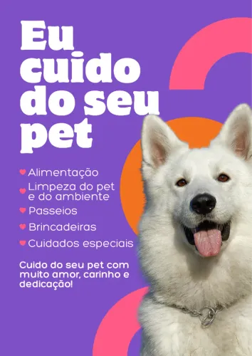 pet sitter (babá de animais)
