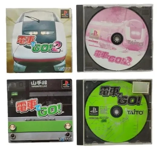 2 Jogos Originais De Playstation Densya De Go! 1 E 2