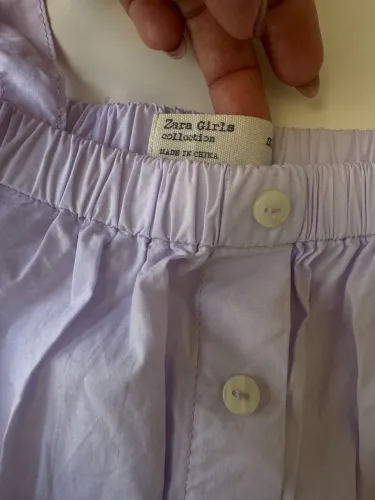 Bata Zara 7/8 anos lilás 