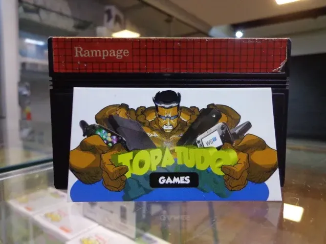 Jogo Rampage Master System Tec Toy Conservado