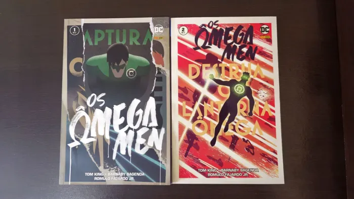 Os Ômega Men Vol. 1 e 2 (Completo) - DC Comics - HQ Panini