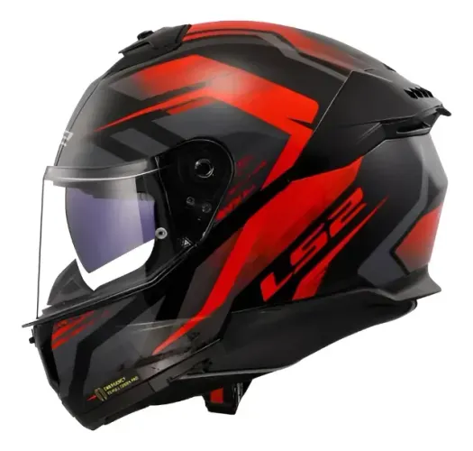Capacete LS2 FF808 stream 2 rosa feminino com oculos