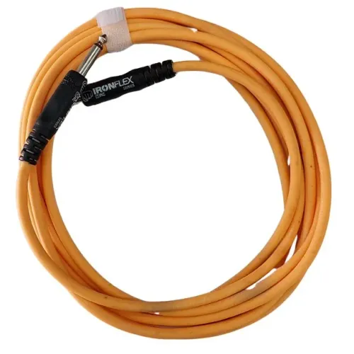 Cabo De Instrumentos Mac Ironflex 4,57m Laranja P10 P10