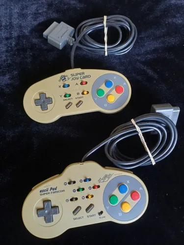 Controles Raros do Super Famicom Japonês!