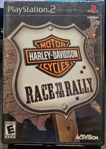 Harley-Davidson: Race to the Rally - PlayStation 2 (PS2) - Novo, Lacrado.
