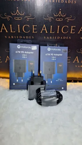Carregador Motorola 67w Tipo C 