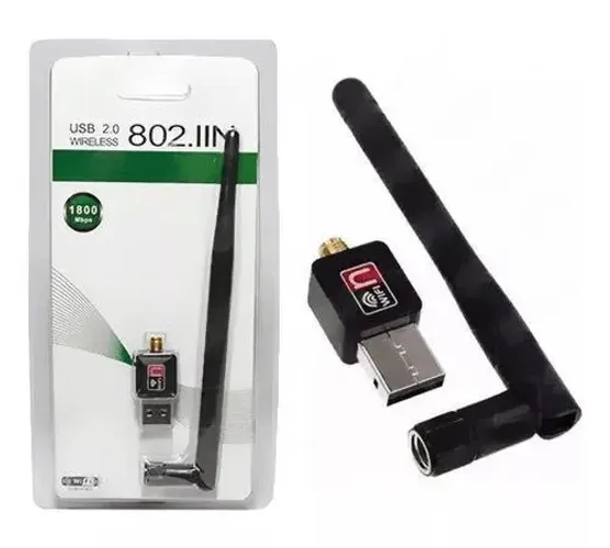 Antena WIFI Wireless USB para PC e Notebook