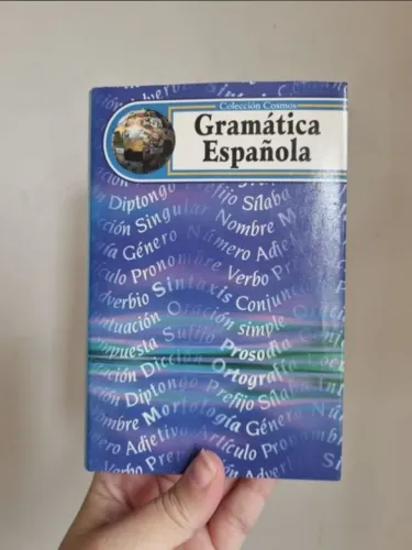 livro gramática española colección cosmos maria josé lloréns camp espanhol