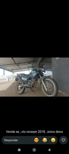Vende-se Yamaha xtz crosser 150 18/18 único dono