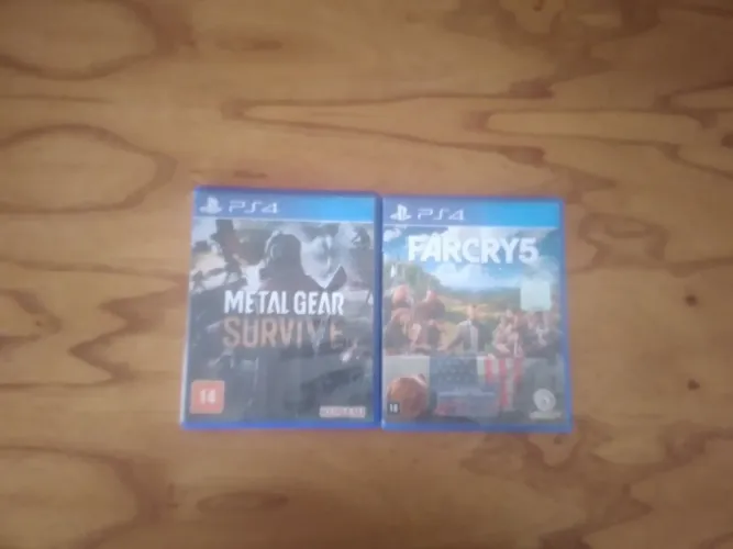 Vendo esses dois jogos de ps4