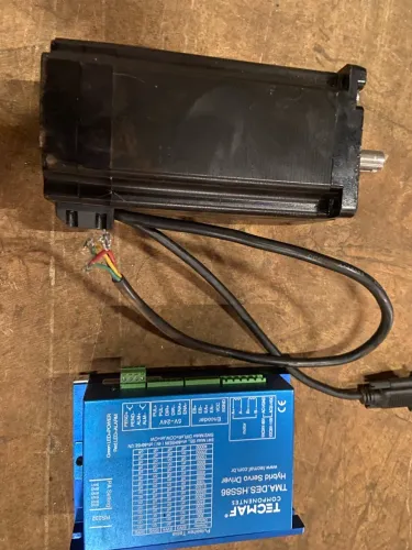 Kit Motor de Passo Tecmaf 12 Nm com Encoder e Driver Novo