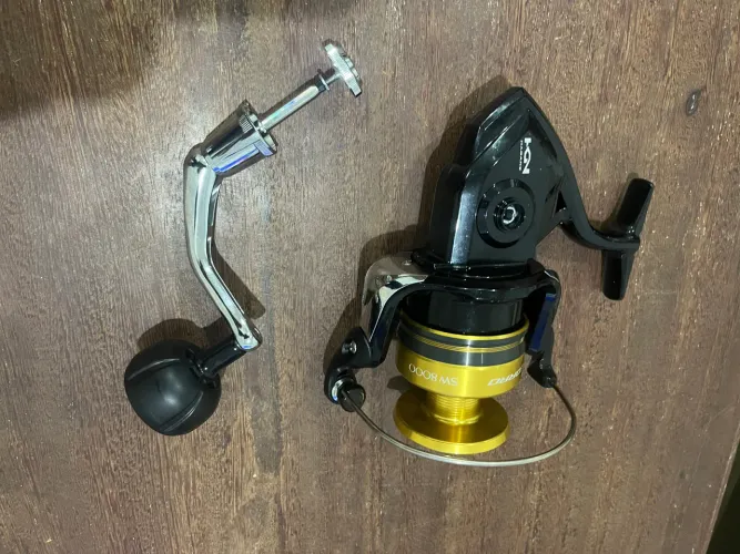 Molinete shimano socorro 8000pg