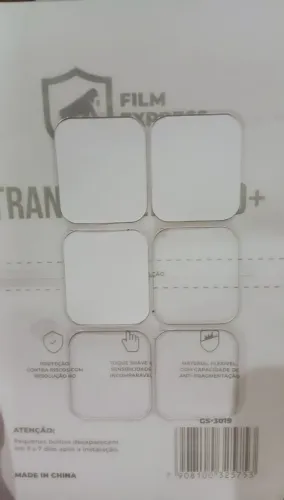 Película Proteção Mormaii Smartwatch